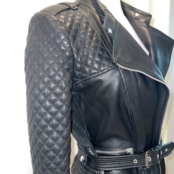Barbara Bui Leather Jacket - Picture 2 of 11